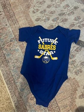 NHL Royal Blue 'Future Sabres Star' Baby Bodysuit